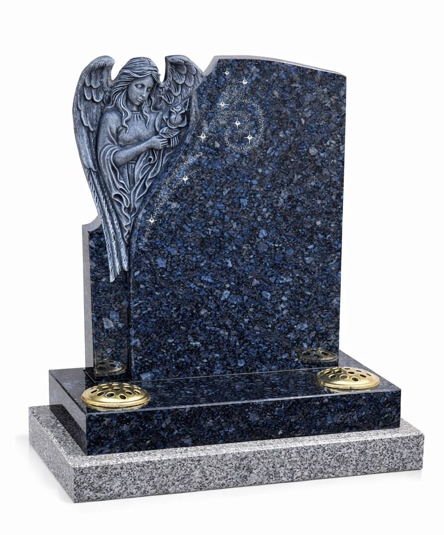 Angel Carved Headstone