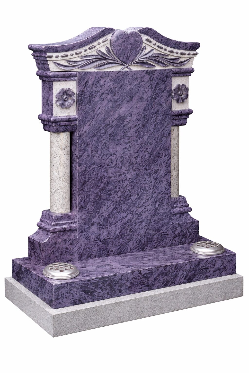 Bahama Blue Temple in Bahama Blue Granite