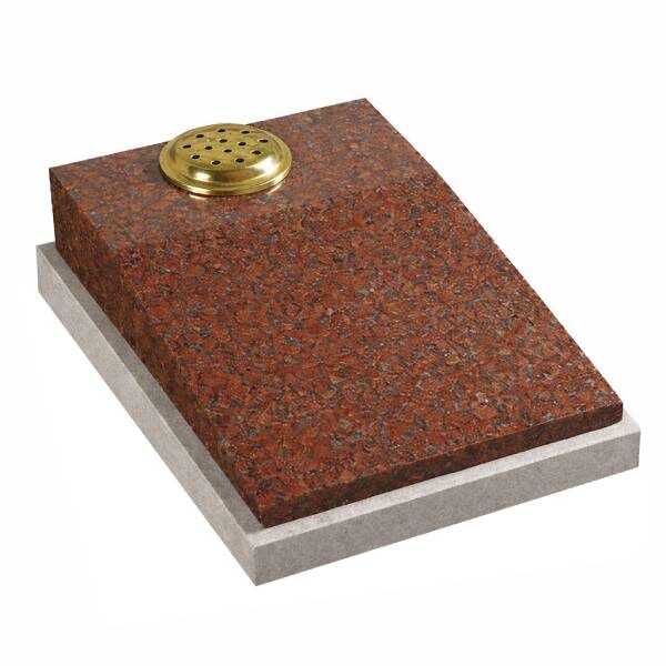 Balmoral Red Granite Wedge Memorial
