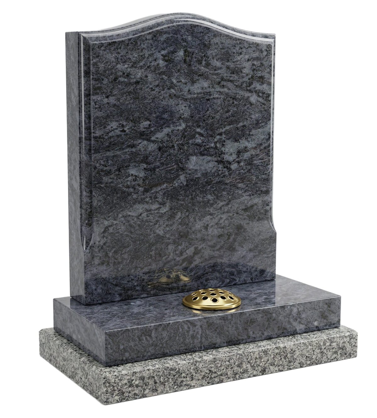 Moulded edged Headstone