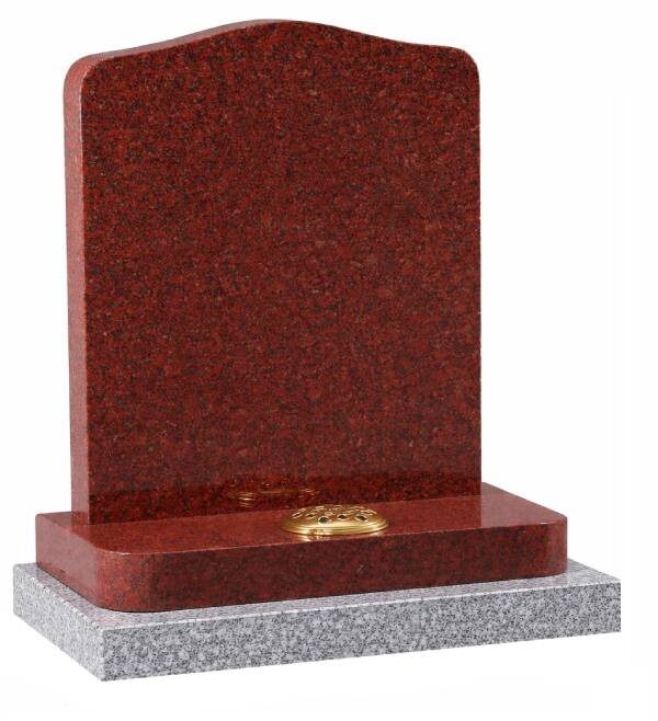 Rounded shoulders Headstone